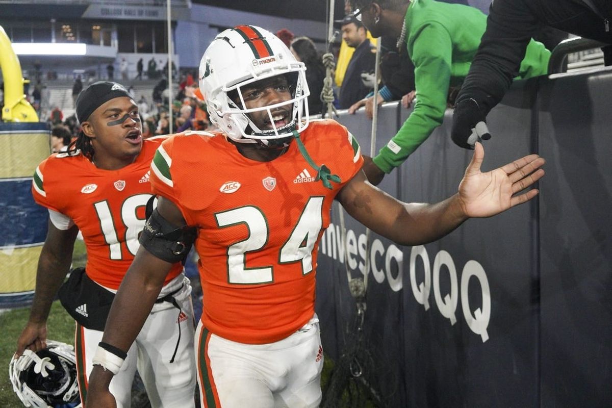 No. 17 Miami gains reinforcements for Georgia Tech visit