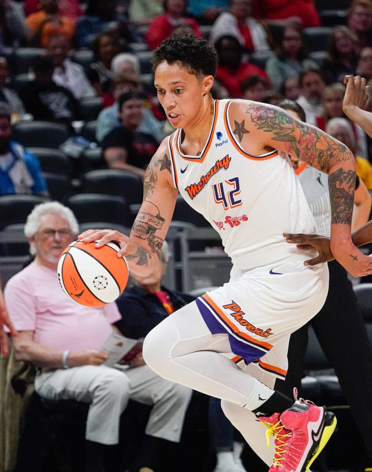 Mercury C Brittney Griner (fractured toe) out multiple weeks