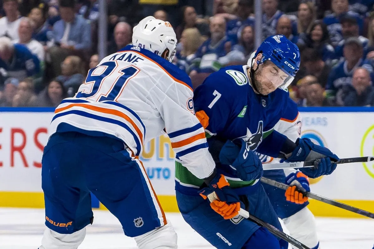 Canucks D Carson Soucy suspended for Game 4